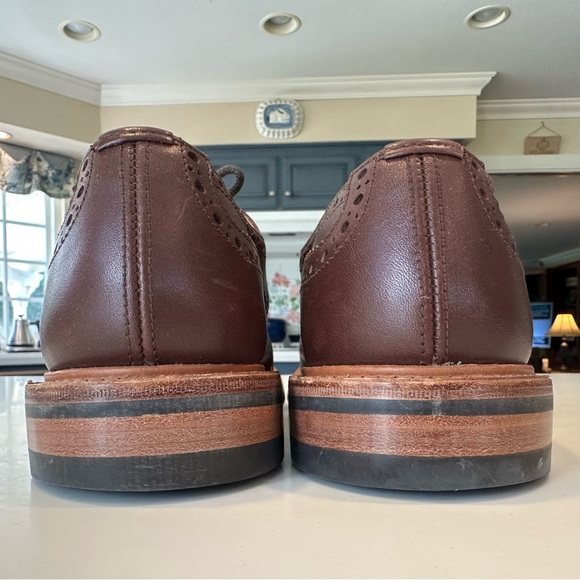 Tricker's Dark Brown Brogue Oxfords - Picture 4 of 6
